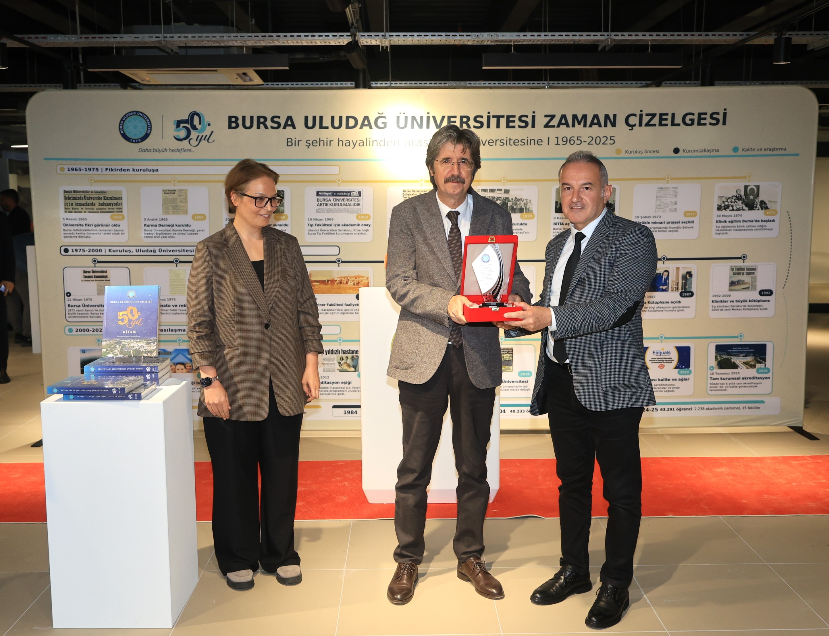BUÜ’de Merkezi Derslik ve Rektörlük Binası ile Sanat Galerisi’nin açılış töreni yapıldı